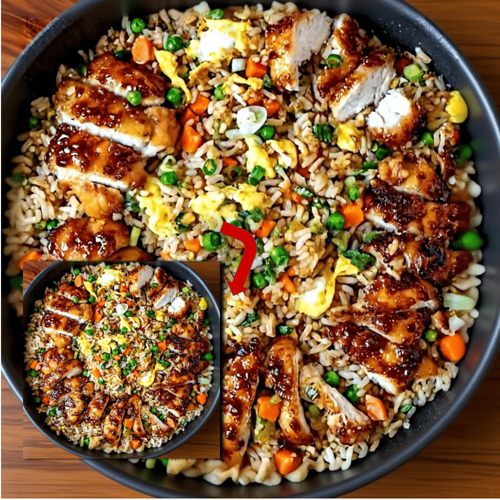 Easy Bang Bang Chicken Fried Rice Recipe