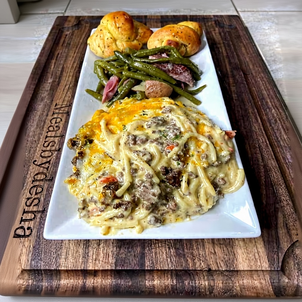 Easy Cheeseburger Tetrazzini Recipe (Family Favorite!)