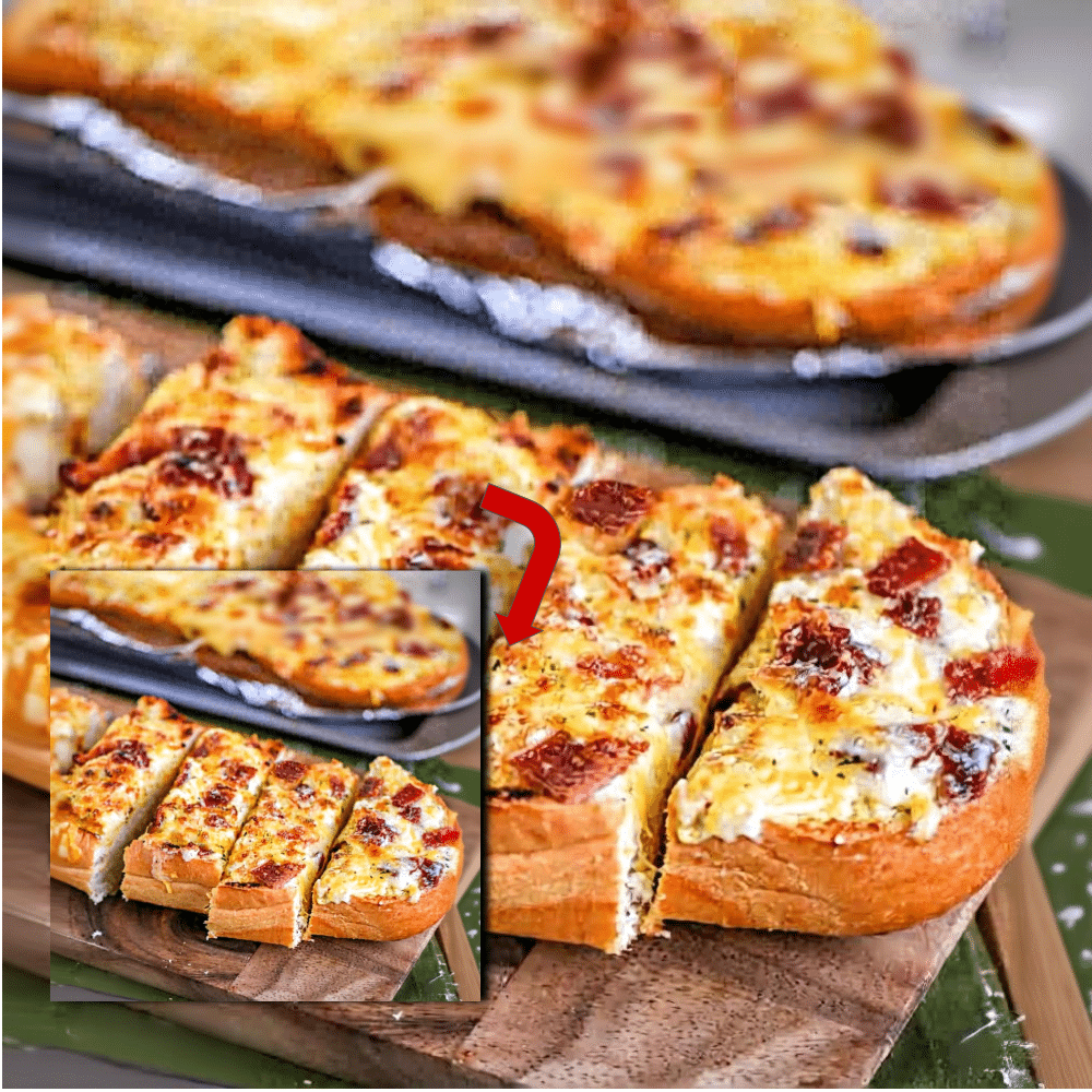 Easy Cheesy Bacon Ranch Bread (Oven, Air Fryer, Grill)