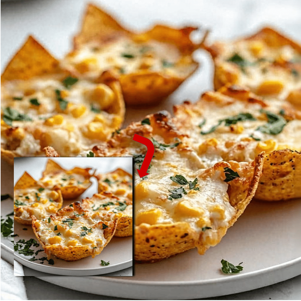 Easy Cheesy Corn Tortilla Cups Recipe