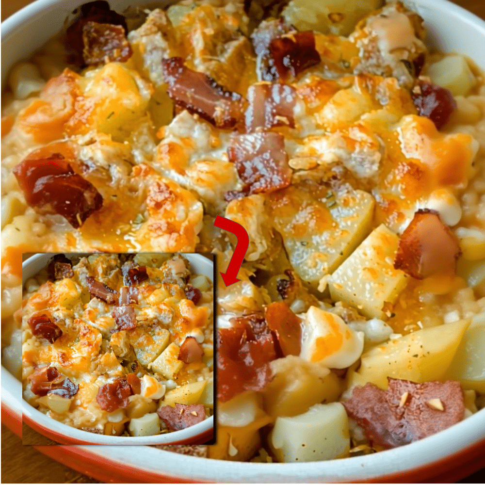 Easy Cheesy Mississippi Mud Potatoes Recipe