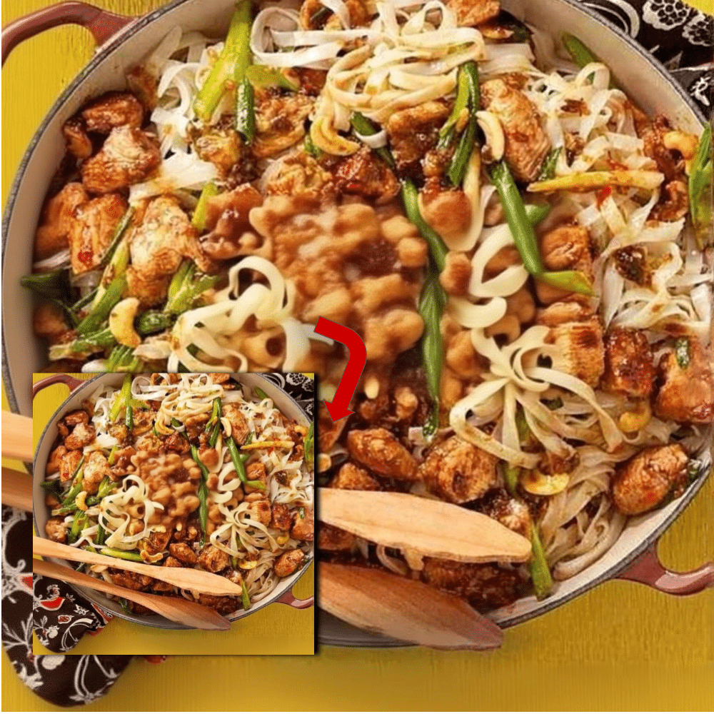 Chicken Noodle Stir-fry with Cashews and Green Beans 2 Easy Chicken Cashew Green Bean Stir-fry (30-Min Recipe)