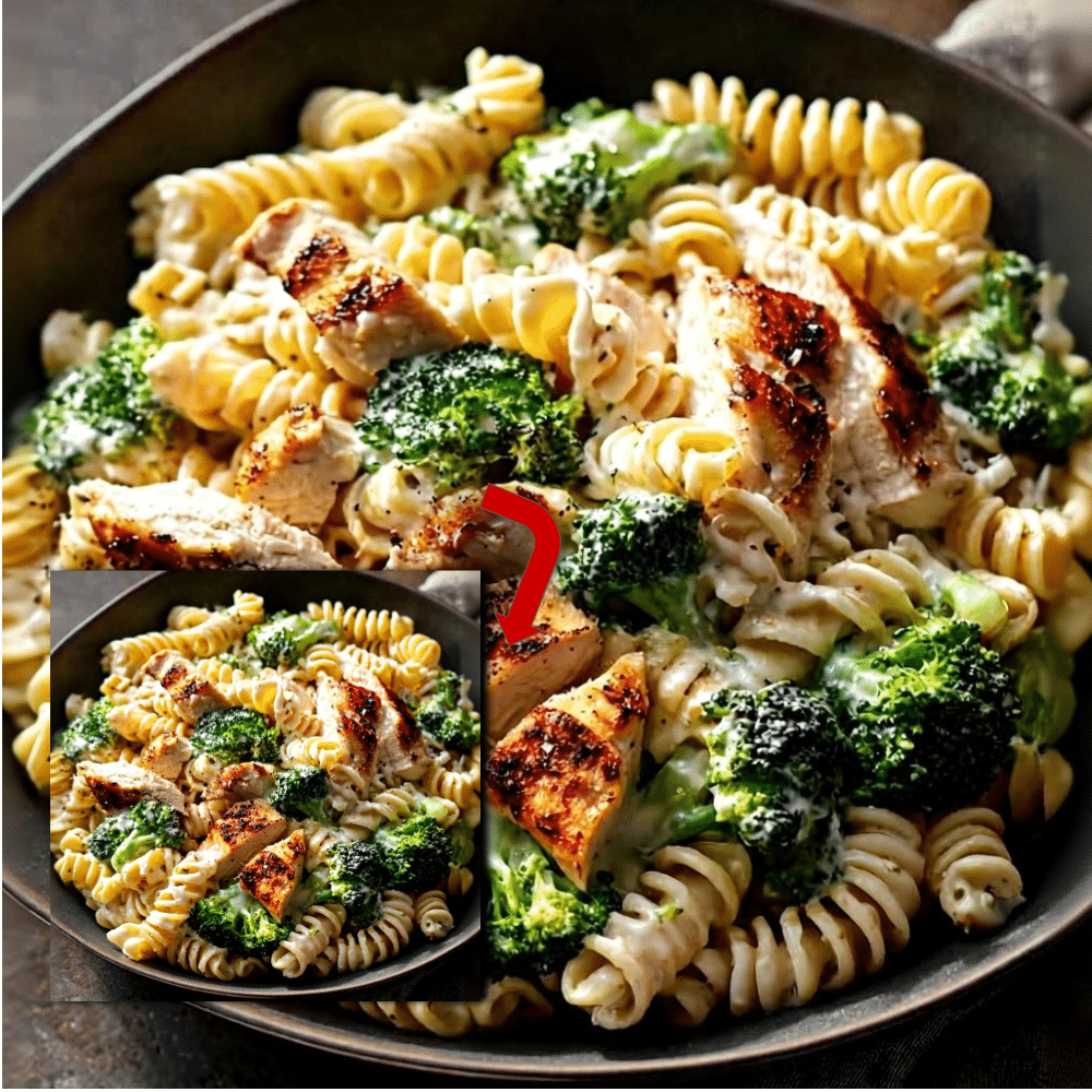 Easy Creamy Chicken Broccoli Pasta (Under 30 Minutes!)
