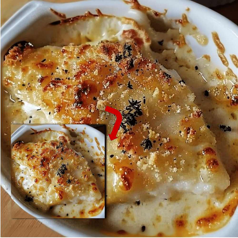 Creamy Cod Casserole Recipe 2 The Best Creamy Cod Casserole Recipe (Easy & Cheesy)