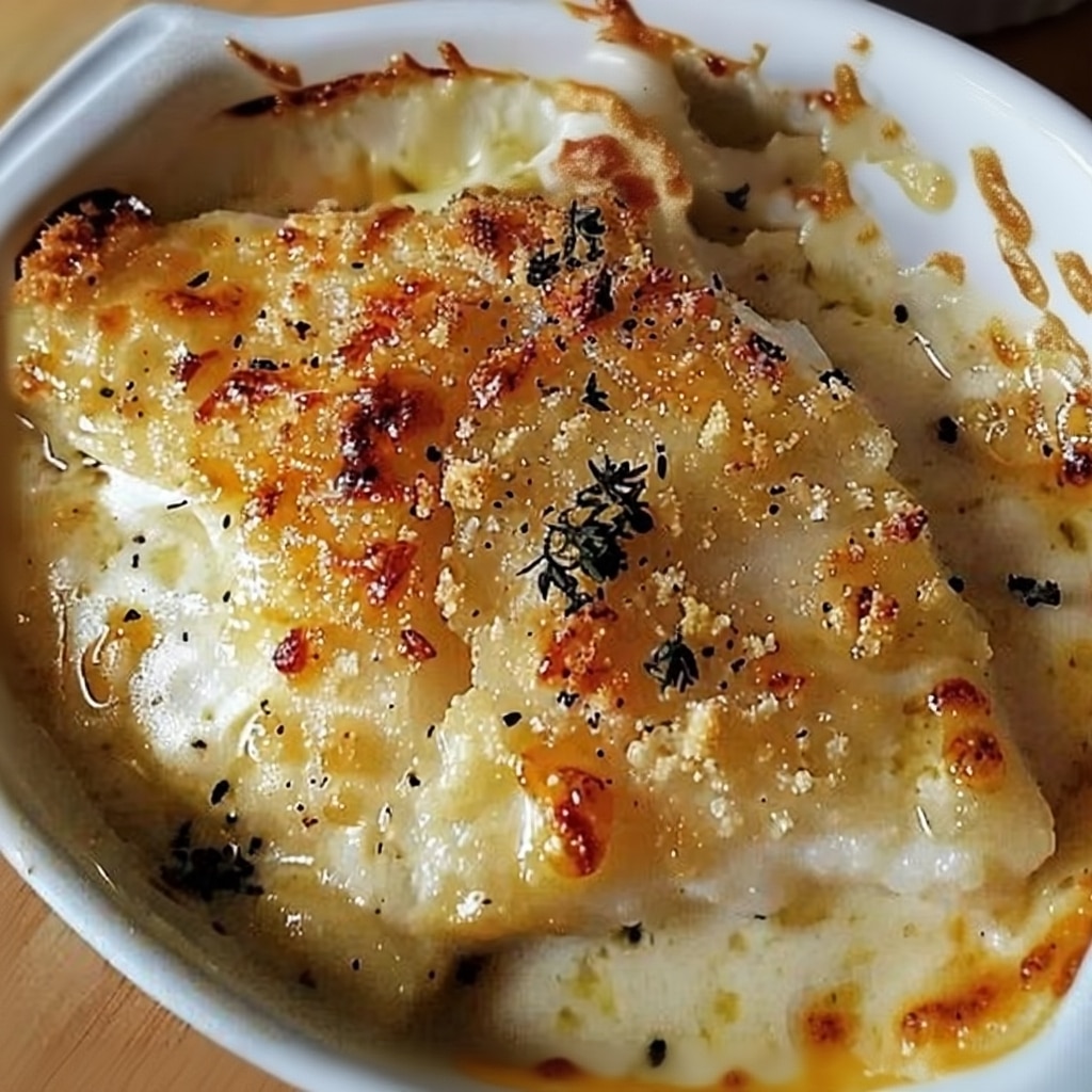 Creamy Cod Casserole Recipe 1 The Best Creamy Cod Casserole Recipe (Easy & Cheesy)