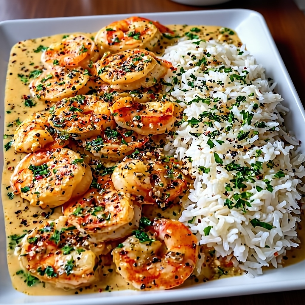 Best Creamy Garlic Butter Shrimp Recipe (Easy!)