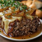 Easy Crockpot French Onion Meatloaf Recipe