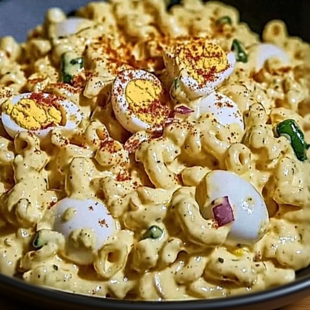 Best Deviled Egg Macaroni Salad Recipe