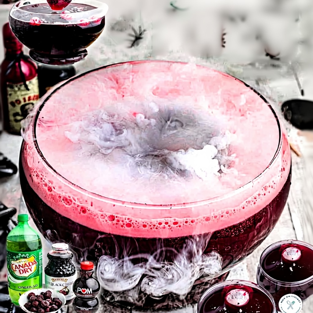Easy Halloween Punch (Kid-Friendly & Spooky!)