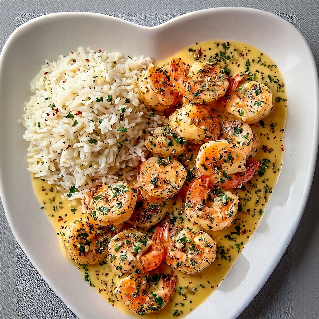Garlic Butter Shrimp with Herb Rice 1 Easy Garlic Butter Shrimp Herb Rice
