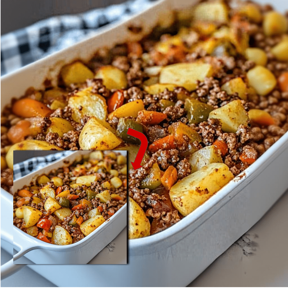 Ground Beef and Potato Casserole 2 Easy Ground Beef Potato Casserole (Hearty & Cheesy!)