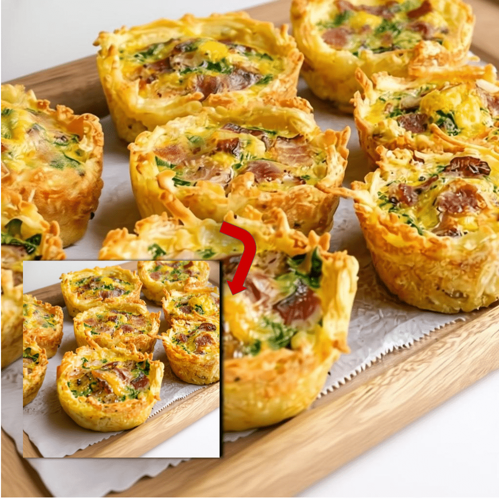 Hash Brown Quiche Cups 2 Easy Hash Brown Quiche Cups (Crispy & Cheesy!)