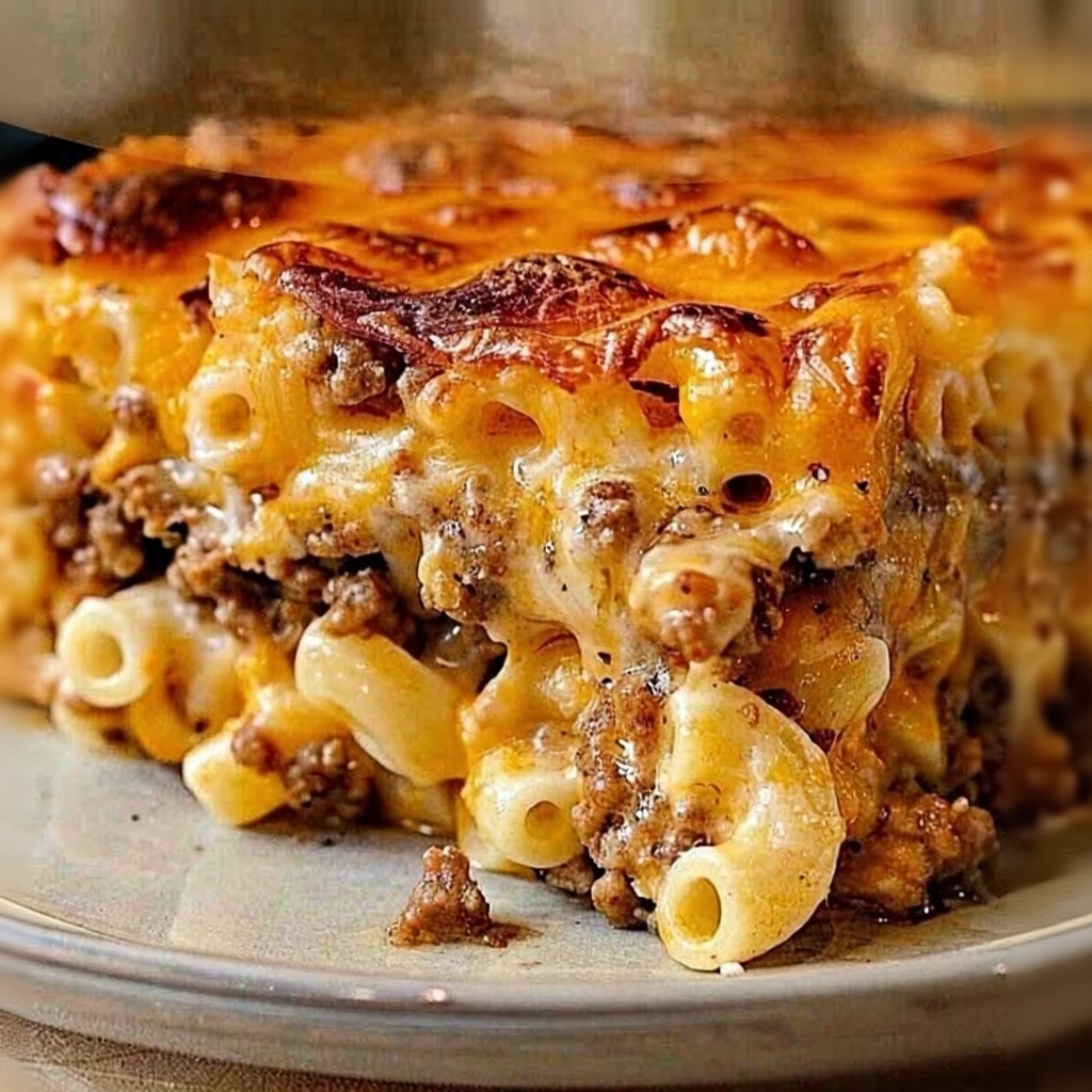 Easy Macaroni and Beef Casserole Recipe