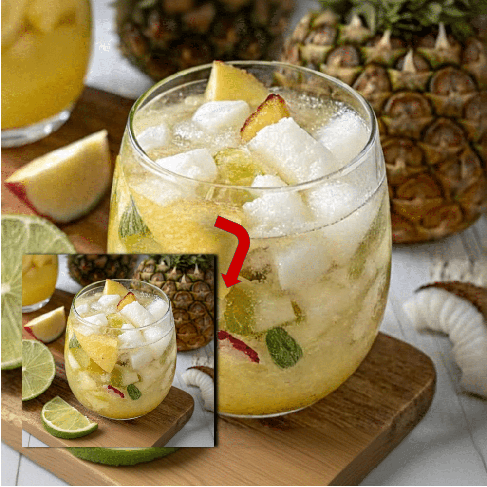 Easy Pineapple Coconut Sangria: The Best Tropical Recipe