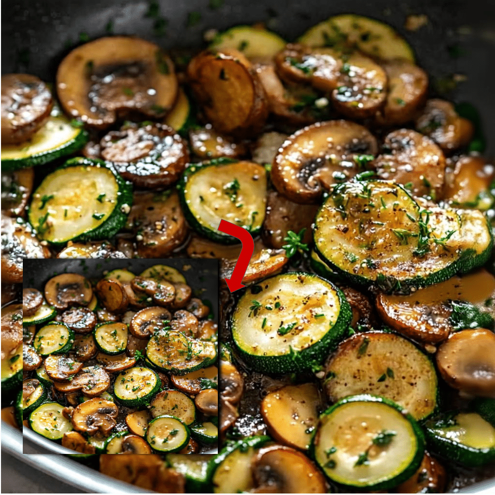 Easy Sautéed Zucchini and Mushrooms Recipe