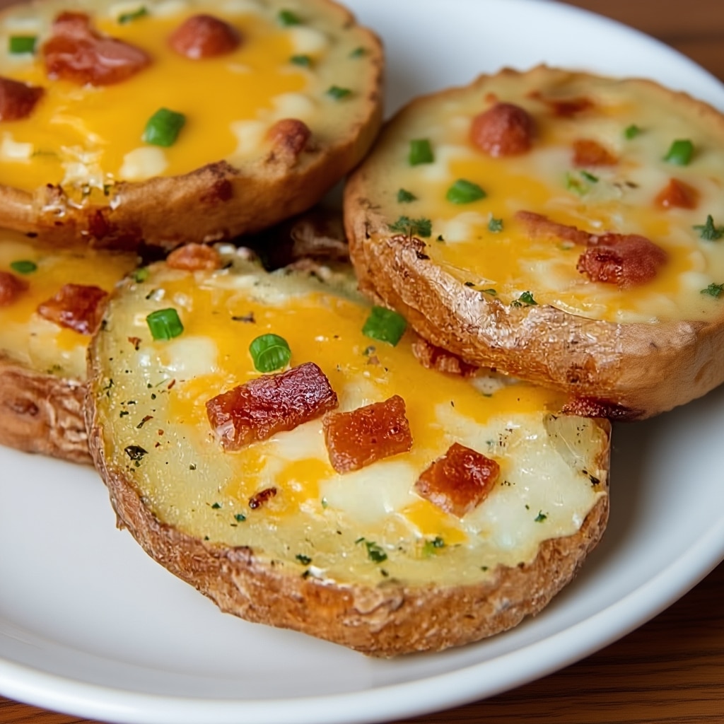 Crispy Sliced Baked Potatoes (Easy Loaded Recipe!)