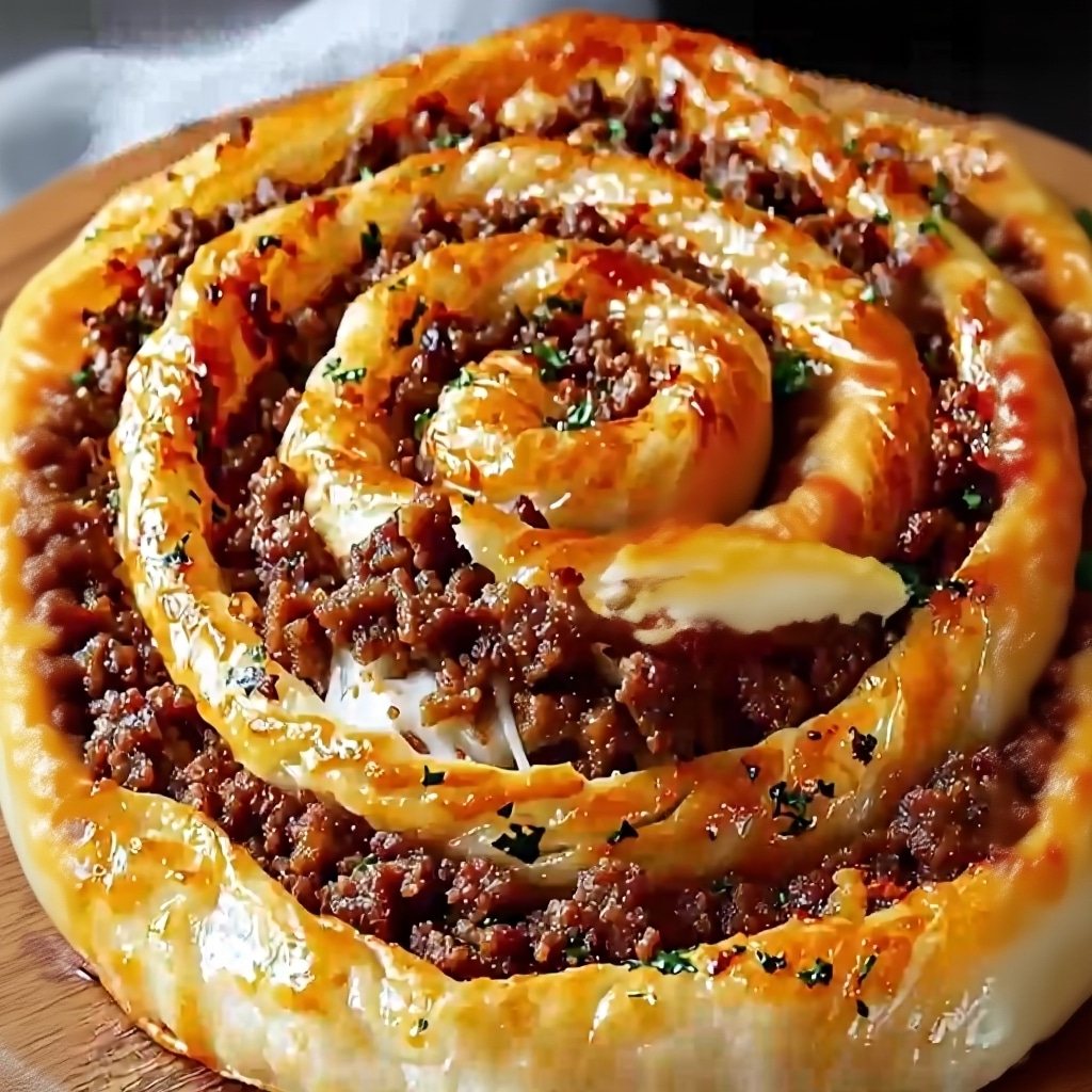 Authentic Spiral Turkish Börek Recipe (Easy & Crispy)