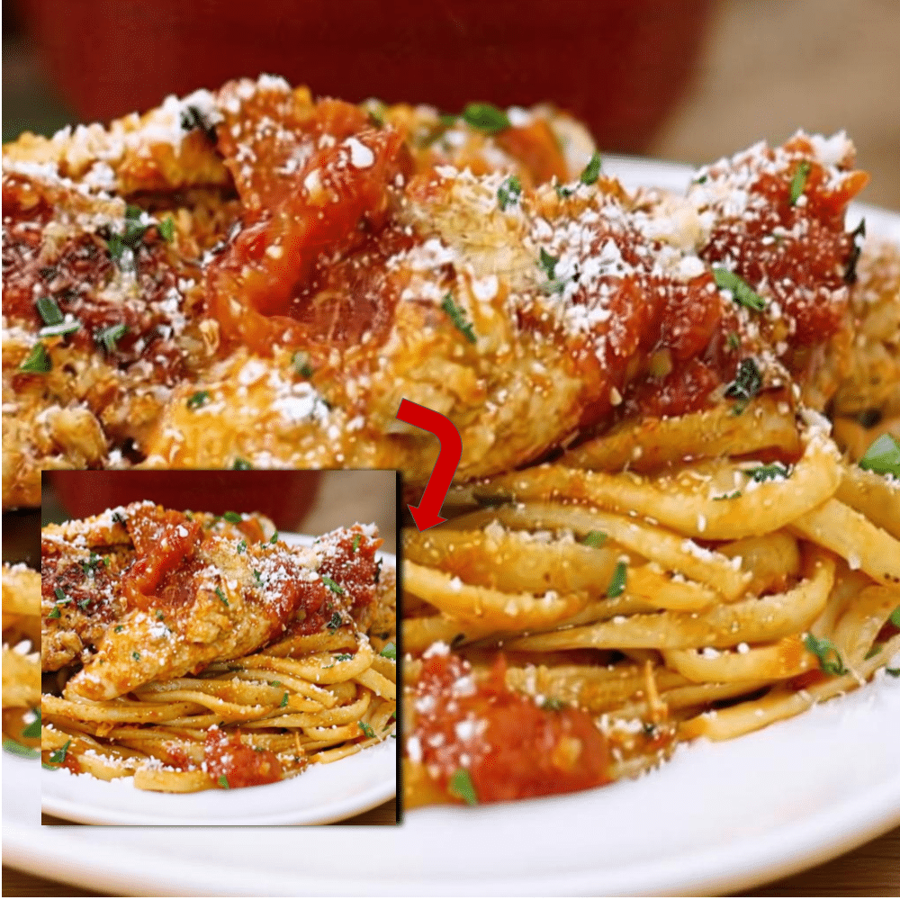 25-Minute Chicken Linguine with Tomato Sauce 2 Easy 25 Minute Chicken Linguine Recipe (Weeknight Meal)