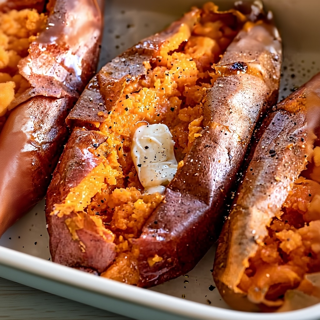 Perfect Baked Sweet Potatoes (Easy Recipe)