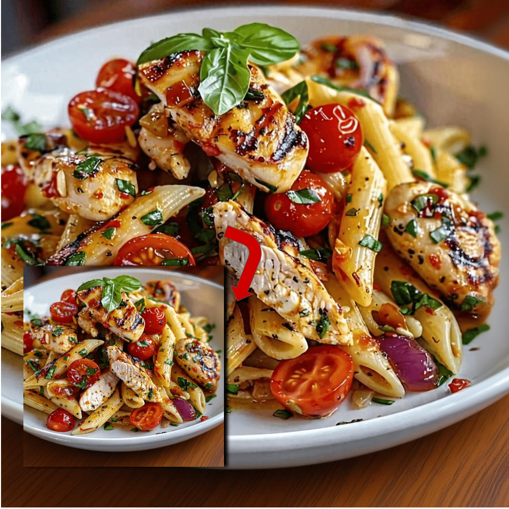 Easy Bruschetta Chicken Pasta (A 30-Minute Meal!)
