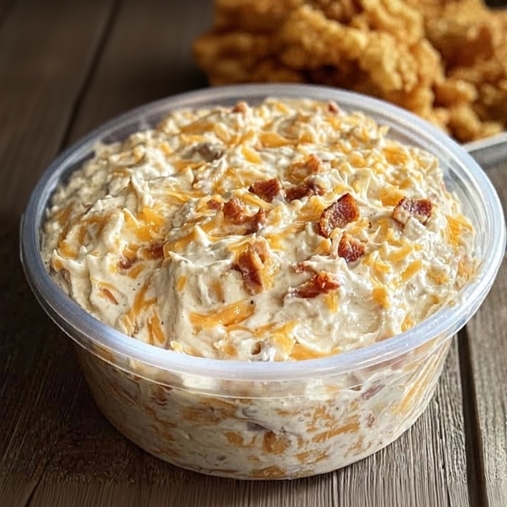 Easy Cheddar Ranch Crack Dip (Addictive Party Dip)