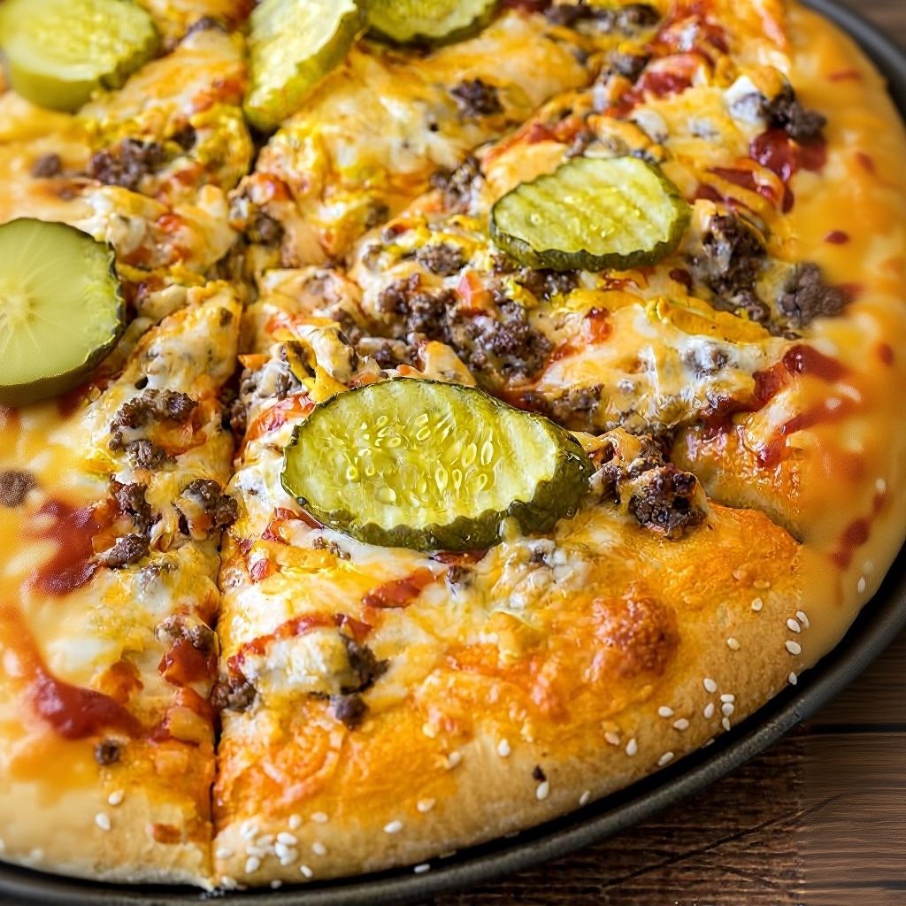Easy Cheeseburger Pizza Recipe (The BEST!)