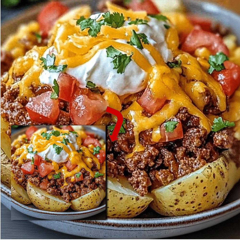 Best Cheesy Taco Potatoes Recipe (Easy & Loaded!)