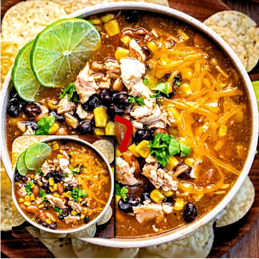 Easy Chicken Taco Soup (30-Minute Recipe!)