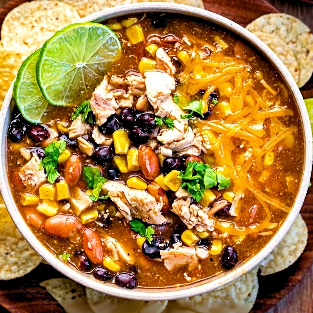Easy Chicken Taco Soup (30-Minute Recipe!)