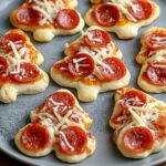Easy Christmas Tree Mini Pizzas Recipe