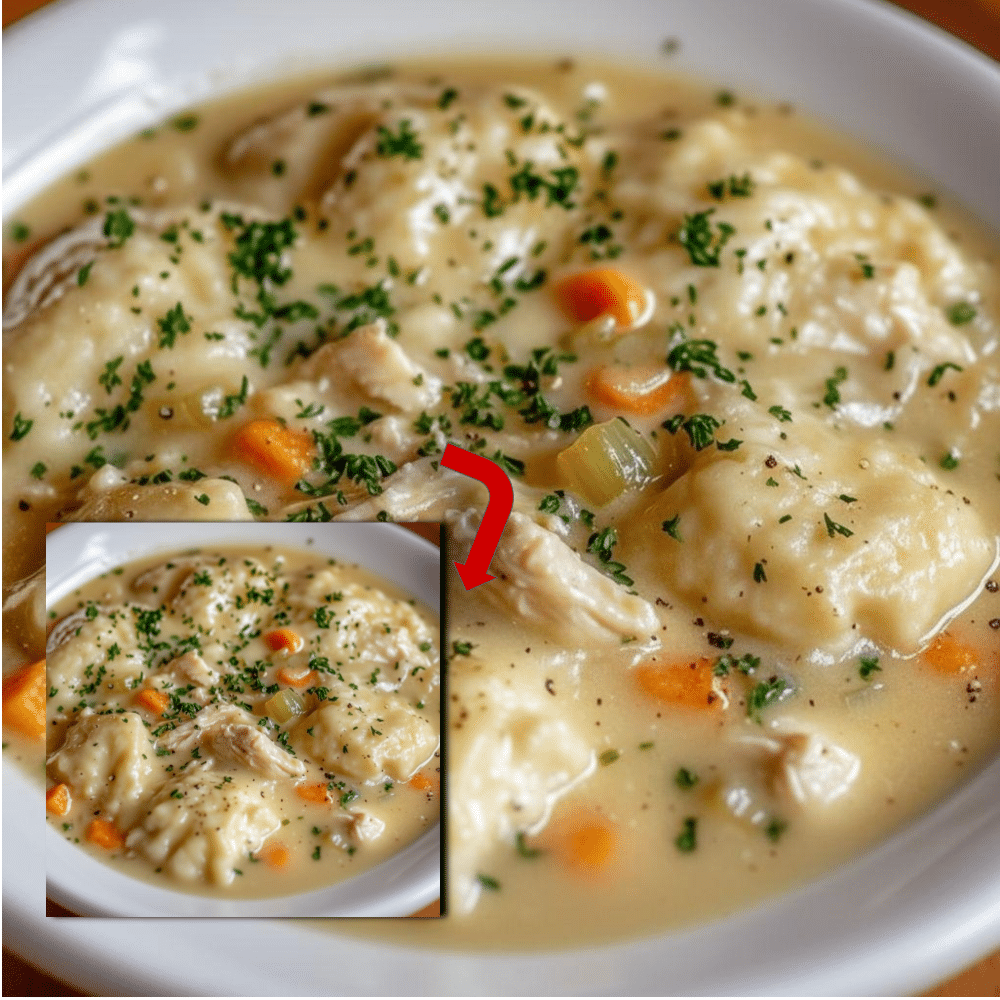 Cracker Barrel Chicken and Dumplings (Easy Copycat Recipe)