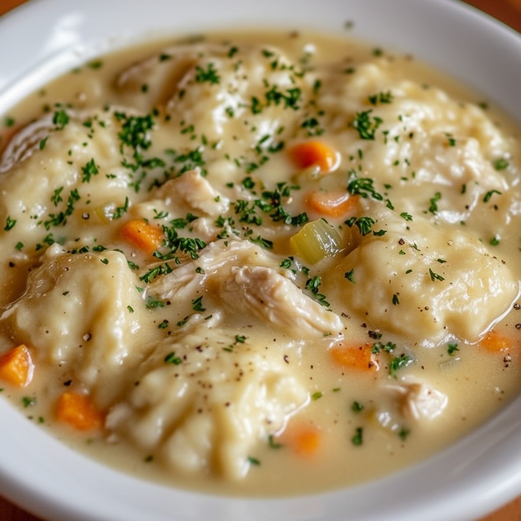 Cracker Barrel Chicken and Dumplings (Easy Copycat Recipe)