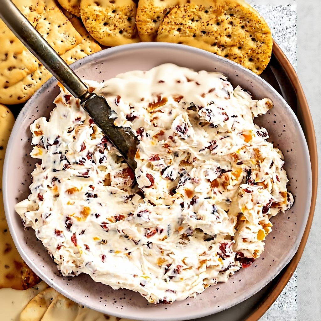 Easy Cranberry Cream Cheese Spread Recipe (10-Min)
