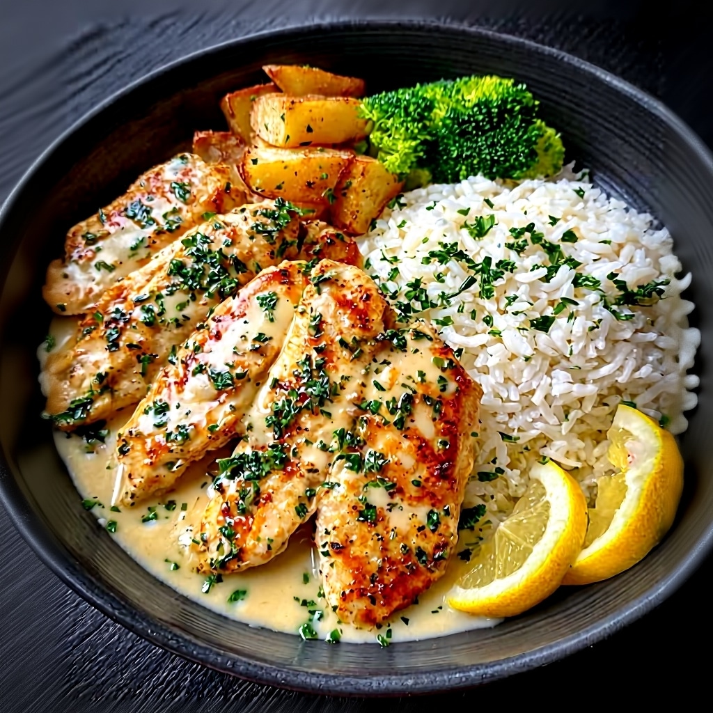The Best Creamy Lemon Chicken Recipe (Easy!)
