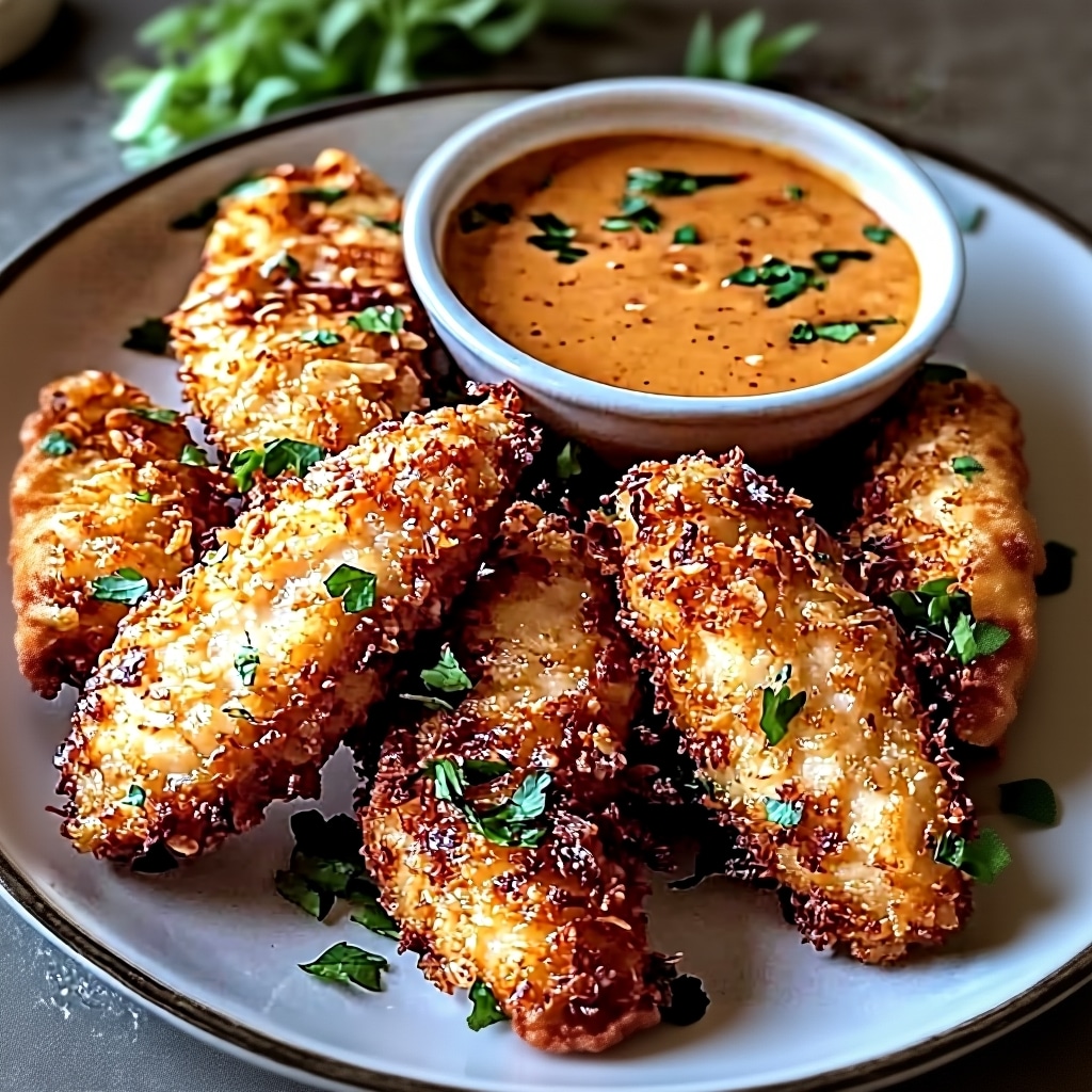 Crispy Coconut Chicken Bang Bang (Easy Recipe!)