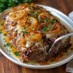 Cheesy French Onion Meatloaf Gruyère Recipe