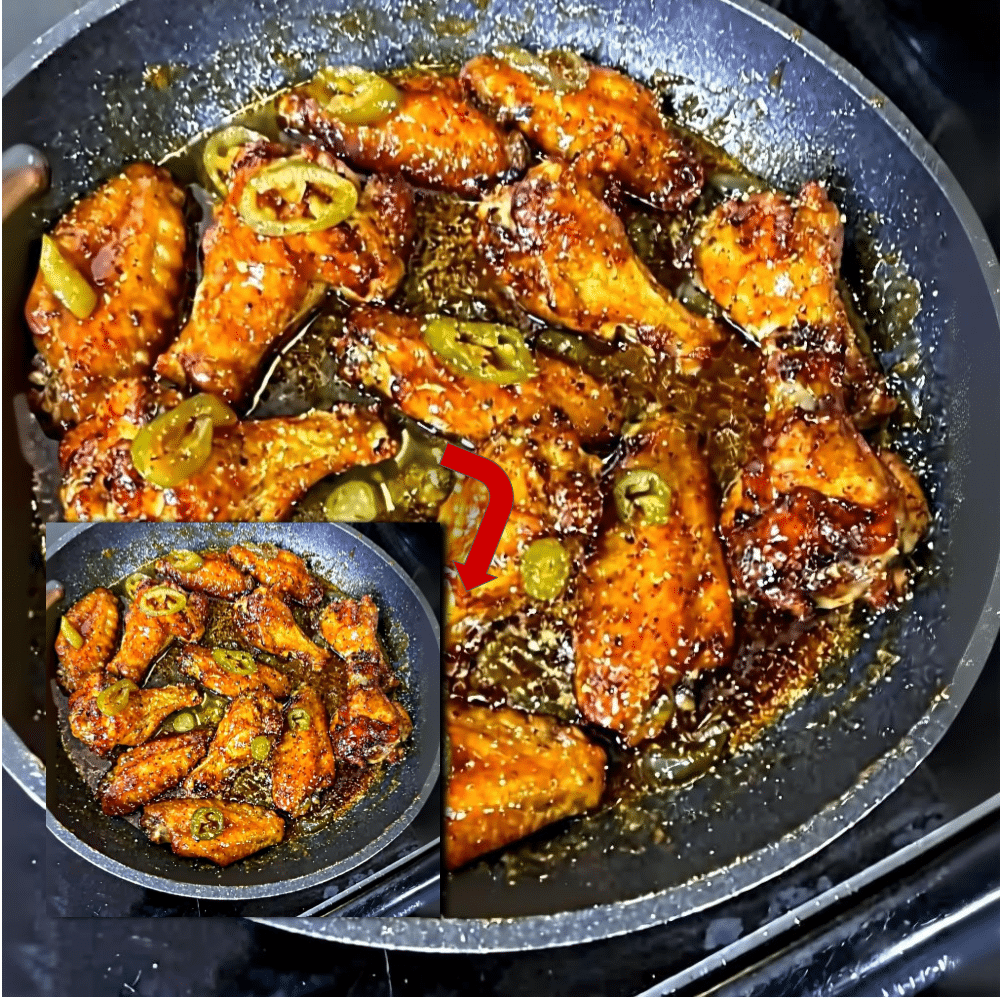 Mild Jalapeño Honey Lemon Pepper Wings 2 Jalapeño Honey Lemon Pepper Wings (Easy Recipe)