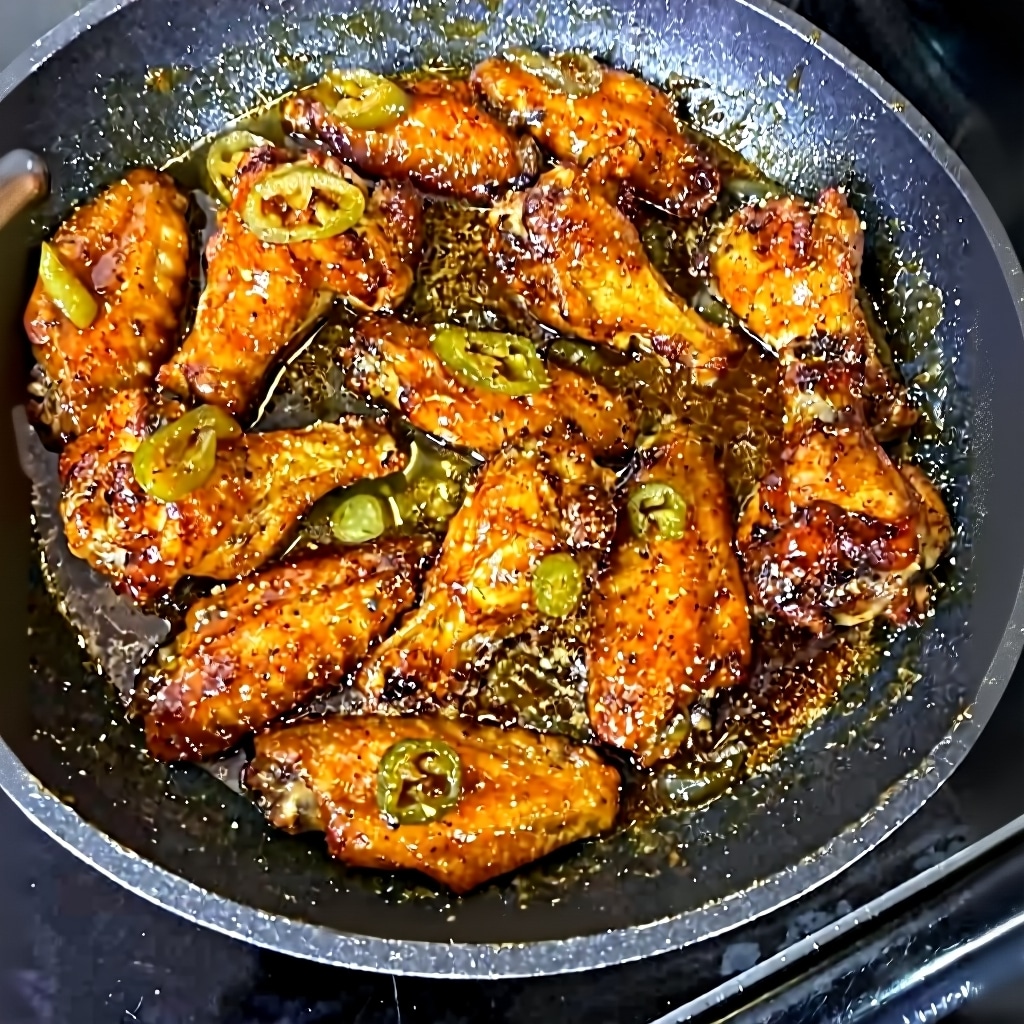 Jalapeño Honey Lemon Pepper Wings (Easy Recipe)