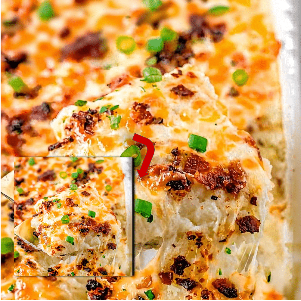 Irresistible Mashed Potato Casserole 2 Easy Mashed Potato Casserole (Loaded & Cheesy!)