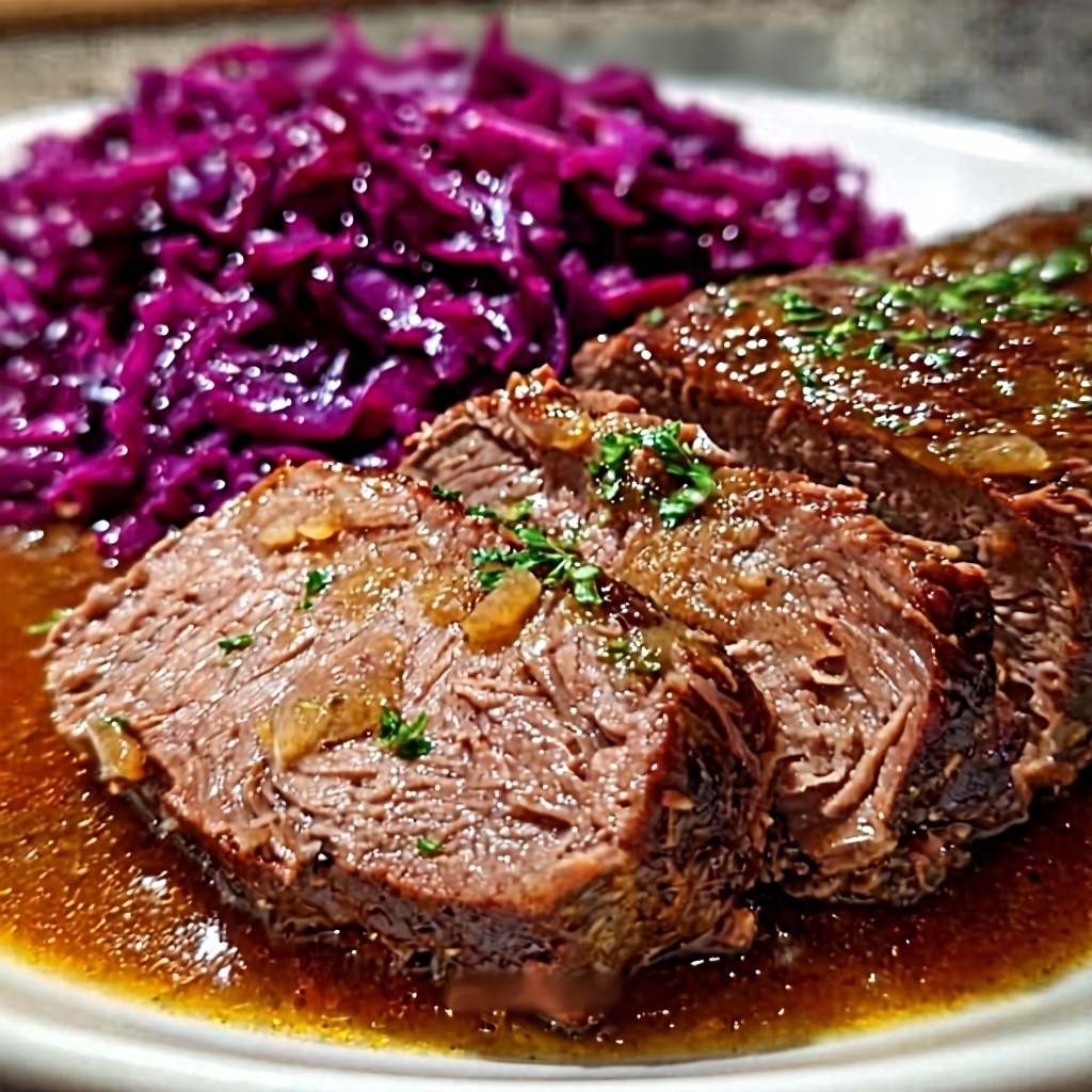Best Sauerbraten Pot Roast Recipe (Authentic German)