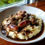 Best Sausages Mushroom Gravy Mashed Potatoes Recipe