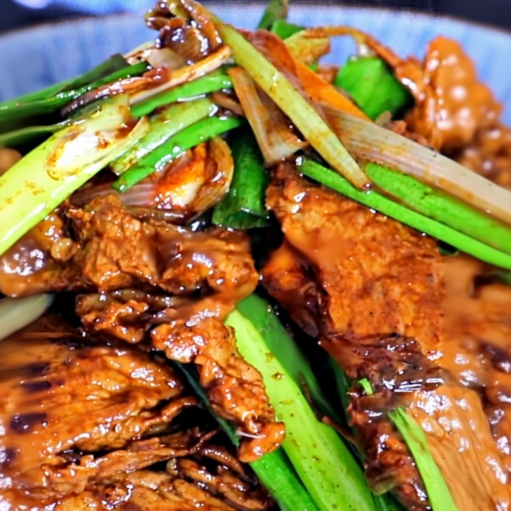 Stir Fried Beef Scallions (Tender & Quick Recipe)