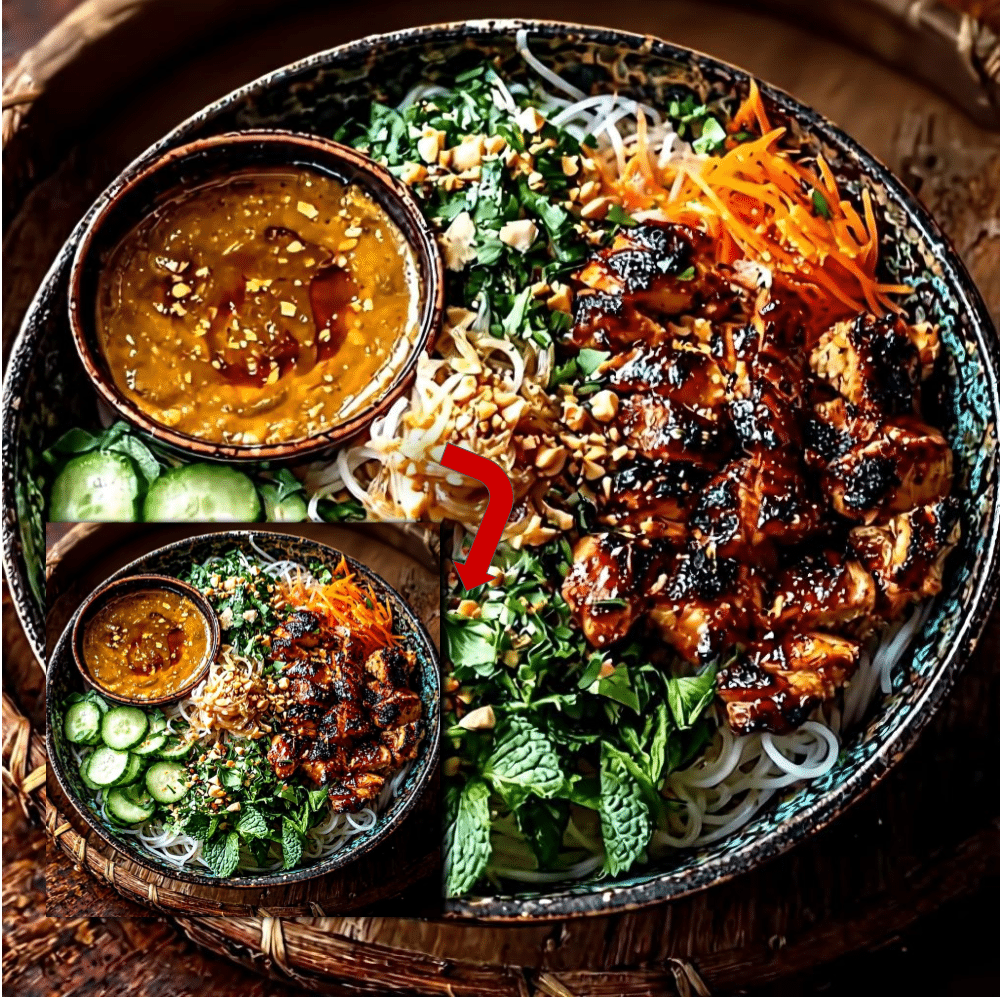 Easy Thai Peanut Chicken Noodle Bowls (30-Min Recipe)