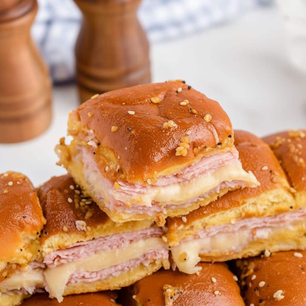 Easy Turkey Ham Cheese Sliders (Crowd Favorite!)