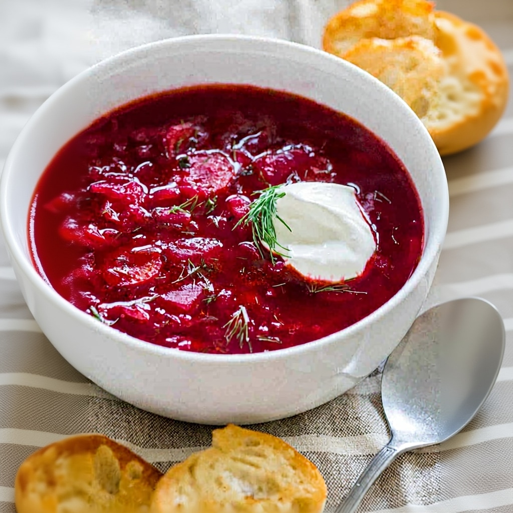 Authentic Ukrainian Borscht Recipe (Classic Red Borscht)