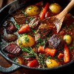 Warm Beef Vegetable Stew: A Hearty & Easy Recipe