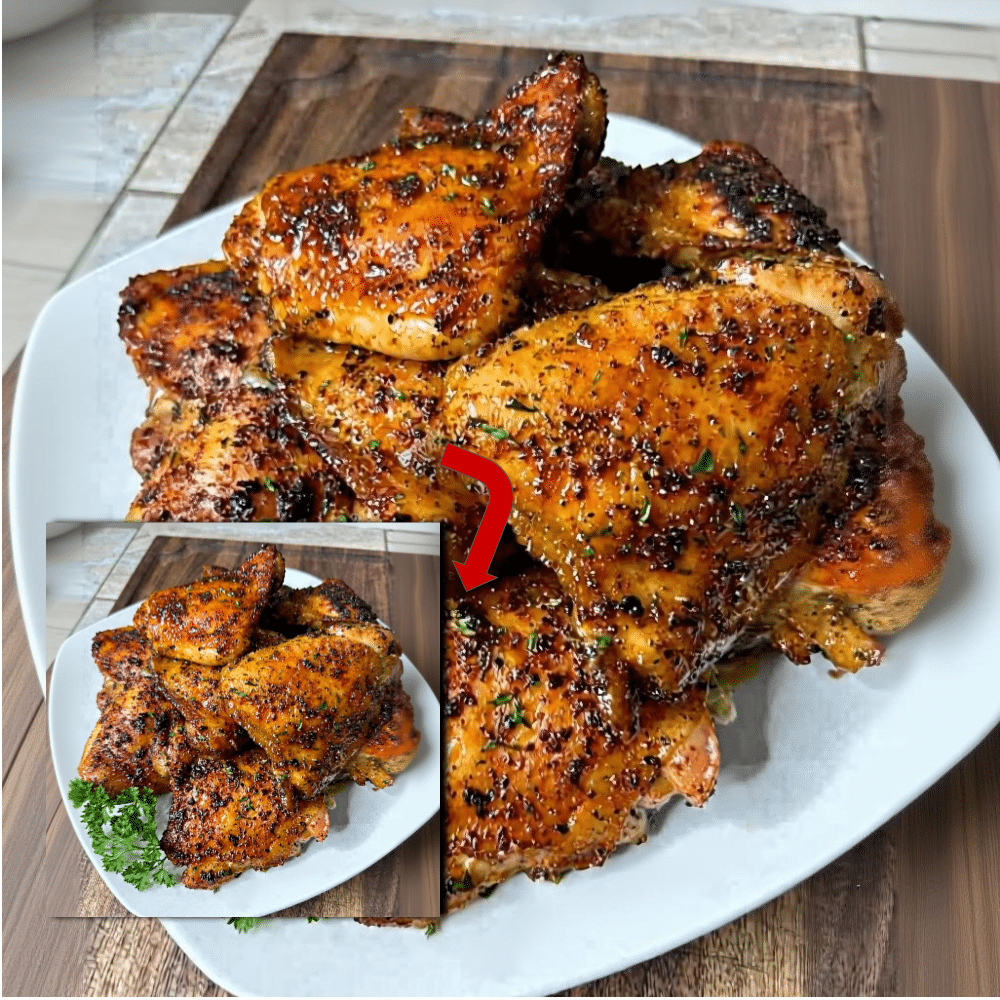 Best Easy Baked Chicken Recipe: Juicy & Glazed Pieces