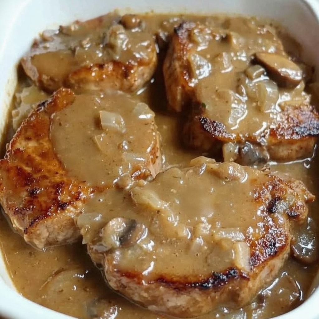 Beef Chops Gravy: Tender Slow Cooker Recipe