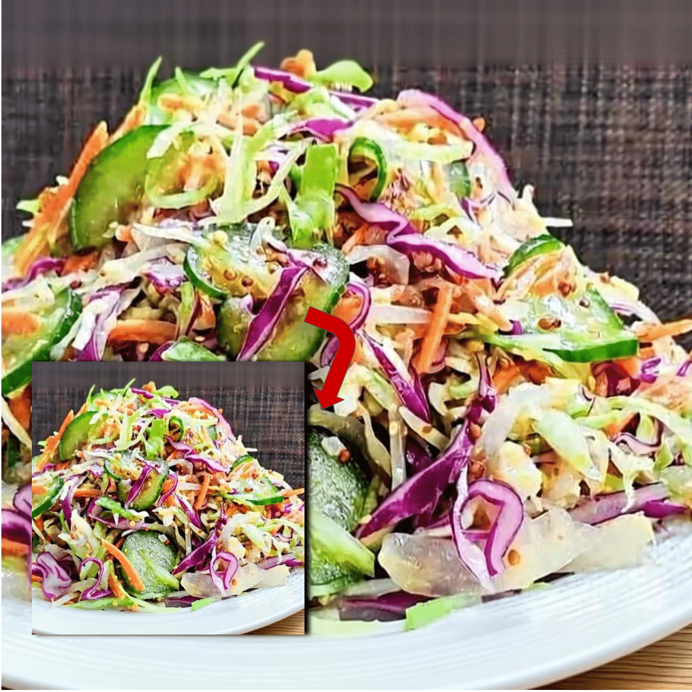 Viral Cabbage Salad for Weight Loss: Melt Belly Fat Fast Recipe