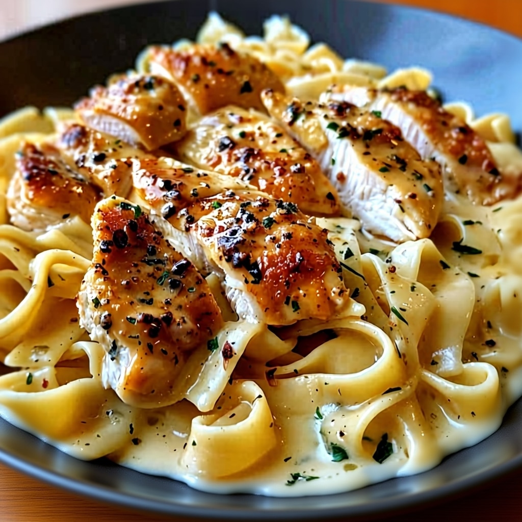 Easy Chicken Buttered Noodles (3-Ingredient Dinner!)